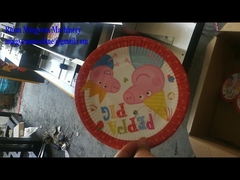 Yeni tasarım mekanik tip yüksek hızlı kağıt tabak makinesi, dakikada 50 ila 60 adet