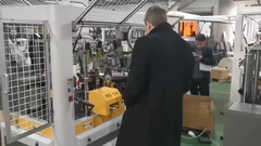 İki Sırp müşteri Mingyuan kağıt bardak makinesi fabrikasını ziyaret etti